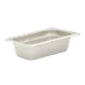 Browne USA 22192 1/9 0.8 Qt Steam Pan – 6-7/8"L x 4-1/4"W x 2-1/2"D, 22‑Gauge Steel, Anti‑Jam, NSF 1 image