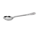 Browne USA 2764 - Slotted 13" Serving Spoon, Stainless Steel, Grooved Handle, Rib, 1.5 mm 1 image