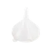 Browne USA 368 Funnel - 8 Oz, 4-1/8" Top Diameter, Polyethylene, 6-12 Oz, 3-5" Opening 1 image