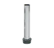 Browne USA 40100255 Overflow Tube, 1-1/2" Drain Fit, 10"-12" Height, Brass Plated, Neoprene Stopper 1 image