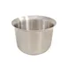 Browne USA 515064 Fry Cup, 13.5 oz, 2½" Dia x 4.3" H, Stackable, 18/8 Stainless Steel - 6/Pack 1 image