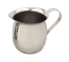 Browne USA 515072 Creamer Pitcher, 5 Oz, 2 4/5" Height, Stainless Steel Mirror 1 image