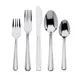 Browne USA 5509 Soup Bouillon Spoon, 5-4/5" Length, 18/0 Stainless Steel, Medium Weight - Dozen 2 image