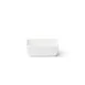 Browne USA 5630101 Sugar Packet Holder, 4.25" x 3" x 1.75" White Porcelain - Dozen 1 image