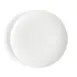 Browne USA 5630166 Round 10" White Vitrified High Alumina Porcelain Coupe Rim Plate - Dozen 2 image