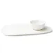 Browne USA 5630170 Oval Plate, 13.250" (33.7x19.2 cm) High-Alumina Porcelain, White - Dozen 2 image