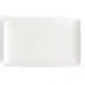 Browne USA 5630188 Rectangular Plate, 12.250" (31.3x20.3cm) White Porcelain Coupe Rim - Dozen 2 image