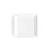 Browne USA 5630192 Square China Plate, 6" White Vitrified Porcelain, Wide Rim - Dozen 2 image