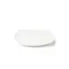 Browne USA 5630195 China Plate, 6.75" Square Coupe Rim, White Porcelain - Dozen 1 image