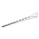 Browne USA 571140 Steam Kettle Whip, 40" OAL, 8-1/4" Ball, Teardrop Shape, Stainless Steel 1 image