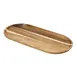Browne USA 571680 - Oval Acacia Wood Serving Board 16" x 8", Food‑Safe Mineral Oil 1 image