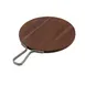 Browne USA 571712 Serving Board, 12" Acacia Wood, Walnut, Reversible, Stainless Steel Handle 1 image