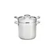 Browne USA 5724072 Double Boiler Set, 12 Qt 10¼" Pot with Insert & Cover, Core, Induction Ready 1 image