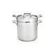 Browne USA 5724076 Double Boiler Set 3‑Piece 16 Qt 11" Pot, Al/Steel Core, Induction‑Ready, NSF 1 image