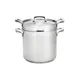 Browne USA 5724080 Double Boiler Set, 20 Qt Pot with Lid, Stainless/Aluminum Core, Induction Ready 1 image