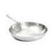 Browne USA 5724154 11" Fry Pan, 18/8 Stainless Steel, ProGrip Handle, Induction Ready, Uncoated 1 image
