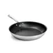 Browne USA 5724158 11" Fry Pan, 18/8 Stainless Steel, Non‑Stick, Riveted Handle, Induction Ready 1 image