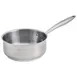 Browne USA 5724164 Sauce Pan, 5 Qt 9-1/2" Dia X 4-3/5" H, Steel With 1/4" Al Core, Induction, NSF 1 image