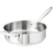 Browne USA 5724182 Thermalloy 4‑Qt 11" Saute Pan, Stainless/Al Core StayCool Handle Induction‑Ready 1 image