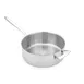 Browne USA 5724206 6 Qt Sauce Pan, 11" Dia x 4" H, Stainless Aluminum, Riveted Handle, Induction Ready 1 image