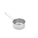 Browne USA 5724212 Thermalloy 2.5 Qt Sauce Pan 7" Dia x 3.5" H, Induction, Riveted Handle, No Cover 1 image