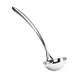 Browne USA 573170 Eclipse Serving Ladle, 6-8 oz, 15", Tapered Handle, 18/8 Stainless Steel 1 image