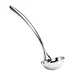 Browne USA 573185 Serving Ladle, 12", 1‑1½ oz, 18/8 Stainless Steel, Curved Hollow Handle 1 image