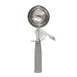 Browne USA 573308 Disher #8, 2‑3 oz, 18/8 Stainless Steel Bowl, Gray Plastic Handle, NSF 1 image