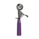 Browne USA 573340 Disher #40, 0.75 oz, Thumb‑Press, 18/8 Steel Bowl, Purple Plastic Handle, NSF 1 image