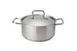 Browne USA 5733905 Stock Pot, 5 Qt., Stainless Steel, Cover, Handles, 4mm, Induction Ready, NSF 1 image