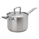 Browne USA 5734034 Sauce Pan, 4.5 Qt (7‑9/10" x 5‑7/10" H), Tri‑Ply, Cover, Handle, Induction NSF 1 image