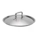 Browne USA 5734136 Pot Cover, 14-1/5" Steel Lid with Self‑Basting Handle – Fits 5733932 & 5734014 1 image