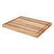 Browne USA 573620 Maple Cutting Board 20" x 16" x 1.5" Rectangular 2‑Sided No‑Drip Hand Grips 1 image