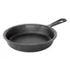 Browne USA 573728 Cast Iron Skillet, 1-3/8 Qt, 8" Dia x 1-3/5" H, Black, Induction Ready 1 image