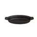 Browne USA 573755 Mini Au Gratin Cast Iron 5" Oval 11 oz Black Non‑Stick, PFOA‑Free, Induction Safe 1 image