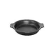Browne USA 573756 - Thermalloy® Au Gratin Pan, 6" Dia, 12.25 oz, Black Cast Iron, Non‑Stick, Safe 1 image