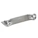 Browne USA 574078 Bottle Opener/Can Punch, 4" Nickel-Plated, Small‑to‑Medium Can Size – Bar Tool 1 image