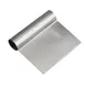 Browne USA 574263 Heavy-Duty Dough Scraper, One-Piece Stainless Steel, 4.5" x 5", 0.8 mm Thickness 1 image