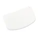 Browne USA 574266 Bowl Scraper – 5½" x 3½" Flexible Plastic Tool with Flat Edge for Precise Mixing 1 image