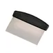 Browne USA 574268 Dough Scraper Cutter, 4" x 6" Stainless Steel Blade with Plastic Handle, 6" Length 1 image