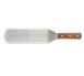 Browne USA 574317 - 13" Stainless Steel Turner, 6" Blade x 3" Width, Rivets, Wood Handle 1 image