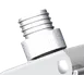 Browne USA 574350-5 Nozzle Adaptor for Cream Dispenser, Brass Fit for Aluminum/Stainless Heads 1 image