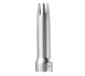 Browne USA 574355-3 Nozzle, Star Tip for Cream Dispenser, Chrome, Stainless Steel Heads 1 image