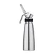 Browne USA 574355 Mosa Whipped Cream Dispenser, 1‑Pt (16 oz) 3‑3/4" Dia × 12‑4/5" H Stainless Steel 1 image