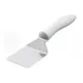 Browne USA 574363 - Turner, 2.5" x 2.5" Carbon Steel Blade, 5" White Nylon Handle, NSF 1 image