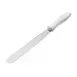 Browne USA 574388 - 13" Spatula, 8" L x 1.3" W Carbon Blade, White Nylon Handle, Heat‑Res 446°F, NSF 1 image
