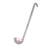 Browne USA 574701 Ladle, 1‑Ounce 10½" Stainless Steel, Satin, Hooked Handle, 2.0 mm Gauge 1 image