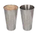 Browne USA 57510 Malt Cup, 30 Oz, 4" Dia x 7" H, Reinforced, Satin, Stainless Steel 1 image