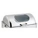 Browne USA 575166 Rectangular Chafing Dish, 9 Qt., 26½"L x 21½"W x 17½"H, Steel Fog‑Resistant Window 2 image
