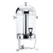 Browne USA 575174 Juice Dispenser, 7 Qt, 11"x12"x20" Uninsulated, Poly Body, Faucet & Ice Cylinder 1 image